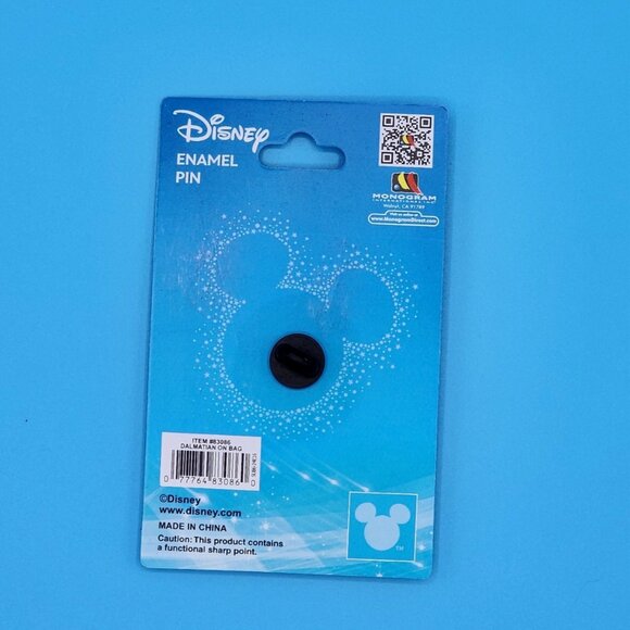 Disney PALM 101 Dalmatians Pup w/ Glasses & Bow Tie In Paper Bag Enamel Pin NEW - Picture 7 of 9